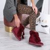 Burgunder Lydija Wedge Sneakers - Schuhe 1