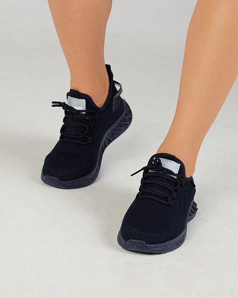 Damen Sportschuhe aus Stoff in navy blau Ltoti- Footwear