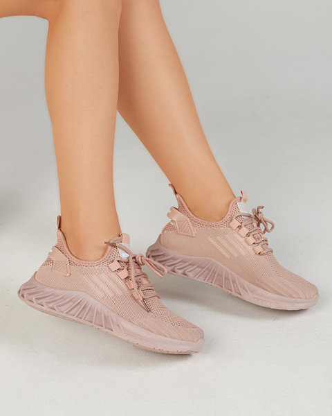 Damen Sportschuhe aus Stoff in rosa Ltoti- Footwear