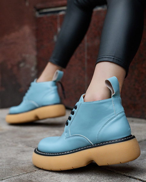 Damenstiefel in blau Tarraf-Footwear