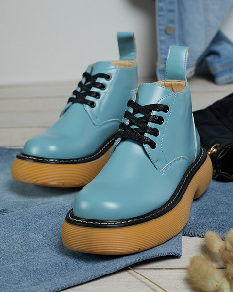 Damenstiefel in blau Tarraf-Footwear
