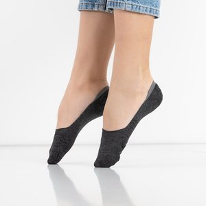 Dunkelgraue Bambussocken für Frauen - Socken