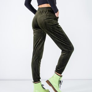 Dunkelgrüne Jogginghose für Damen - Kleidung