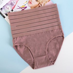 Dunkelrosa Model Slips für Frauen PLUS SIZE - Unterwäsche