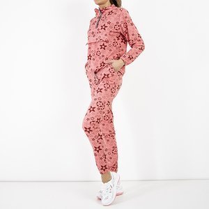 Dunkelrosa Trainingsanzug für Damen - Kleidung