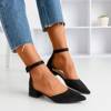 Flache Absätze für schwarze Frauen Tigrana - Schuhe 1