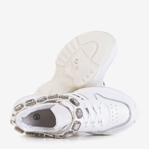 Frewan Damen weiße Sportschuhe - Schuhe