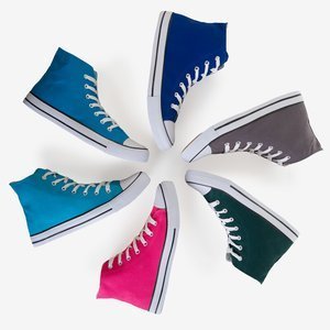 Fuchsia Herren High-Top Skarle Sneakers - Schuhe