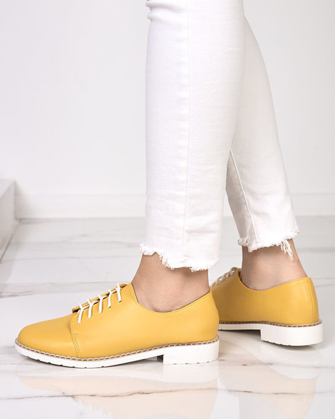 Gelbe Damenschuhe Uwem- Footwear
