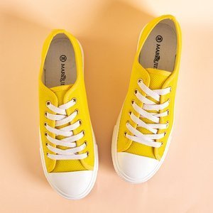 Gelbe Damenschuhe Vatoa - Schuhe