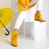Gelbe Damenschuhe mit Innenkeil Aluisa - Schuhe