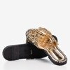 Goldpantettenschuhe für Damen Hemessa - Footwear