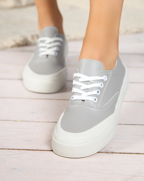 Graue Damen-Sneaker Lorino - Footwear