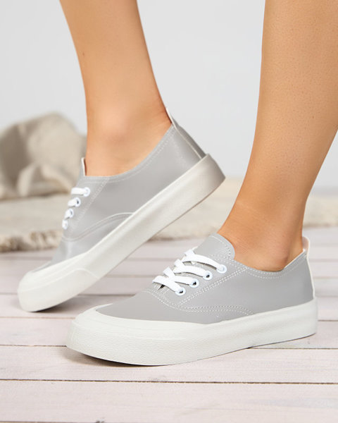 Graue Damen-Sneaker Lorino - Footwear