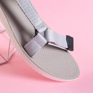 Graue Damen-Sportsandalen Zakir - Schuhe