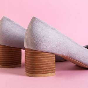 Graue Damenpumps am Santi-Posten - Schuhe
