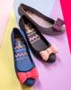 Graue Gummimelisse für Frauen auf einem Keil Grawiti - Footwear