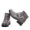 Gray boots with elastic upper Sorena - Footwear