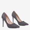 Grey Seqea Damen-High Heels - Schuhe 1