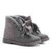 Grey suede ankle boots Nurecia - Footwear