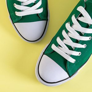 Grüne Herren Turnschuhe Loran - Schuhe