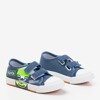 Hellblaue Jungen-Sneaker mit Tamaro-Ornamenten - Schuhe