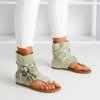 Hellgrüne Flip-Flops mit Semara-Schaft - Schuhe