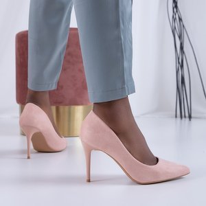 Hellrosa Damenpumps auf hohem Absatz Zarila - Schuhe