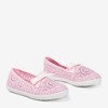 Hellrosa Shea-Slipper für Kinder - Schuhe 1