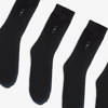 Herren Black Ankle Socks 5 / Pack - Socken