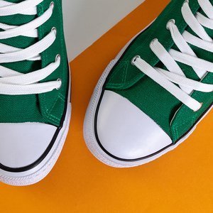 High-Top-Sneakers für grüne Männer von Mishay - Schuhe