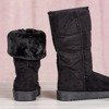 Issy schwarze Plattform-Schneeschuhe - Schuhe