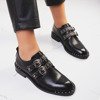 Italessa schwarze Schuhe mit Schnallen - Schuhe