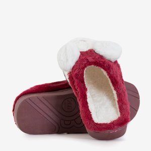 Kastanienbraune und weiße Frauenschuhe Plainet - Schuhe