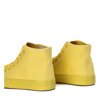 Klassische gelbe Turnschuhe Laurette - Footwear 1