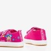 Little Miss Fuchsia Velcro Kids Sneakers - Schuhe
