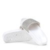 Lunea Flip-Flops aus weißem Zirkonia - Schuhe 1
