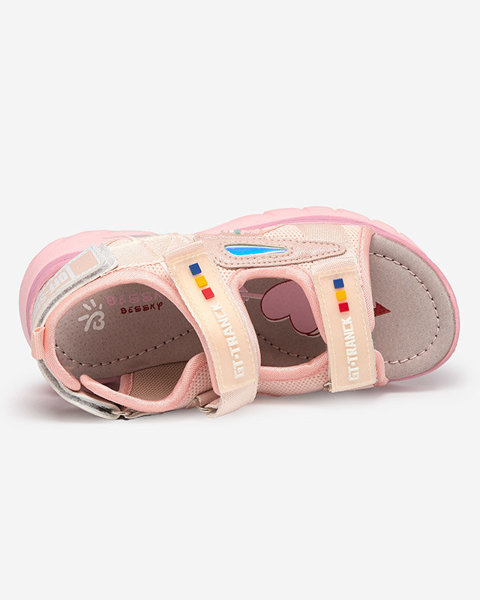 Mädchensandalen in rosa Umaf-Schuhen