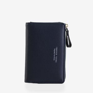 Marineblaue Brieftasche für Damen - Brieftaschen