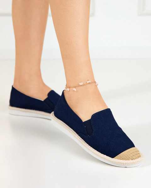 Marineblaue Damen-Espadrilles Joll- Footwear