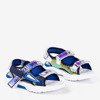Marineblaue Frida-Sandalen für Kinder - Schuhe