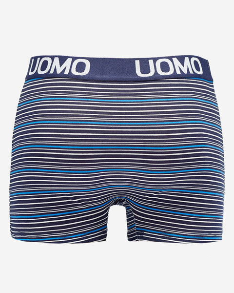 Marineblaue Herren-Boxershorts - Underwear