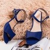 Marineblaue Sandalen mit hohen Absätzen Loaha - Schuhe