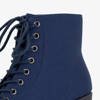 Marineblaue Stiefeletten mit hohen Absätzen für Damen Minor - Footwear