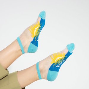 Mehrfarbige Print-Söckchen für Damen 5 / Pack - Socken