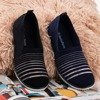 Navy Slip-On-Sneakers Yeqa - Footwear 1