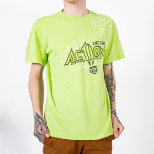 Neon Herren Baumwoll-T-Shirt - Kleidung