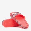 Neonrosa Frauenschuhe mit Einhornmotiv Vienradzis - Footwear