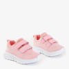 Nerida Light Pink Kinder-Klett-Sportschuhe - Schuhe