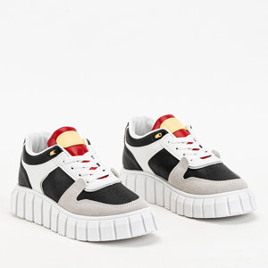 Nortelo Black and White Damen Sportschuhe - Schuhe